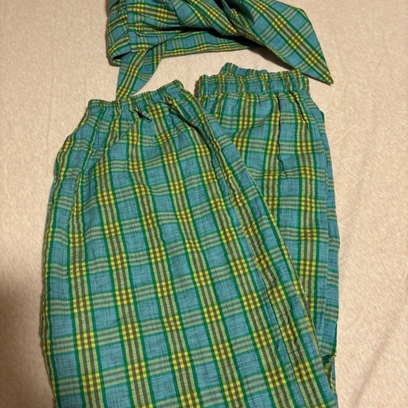 Free People Plaid Set Size XS Bandeau Top & Pants
New without tag - Picture 2 of 3